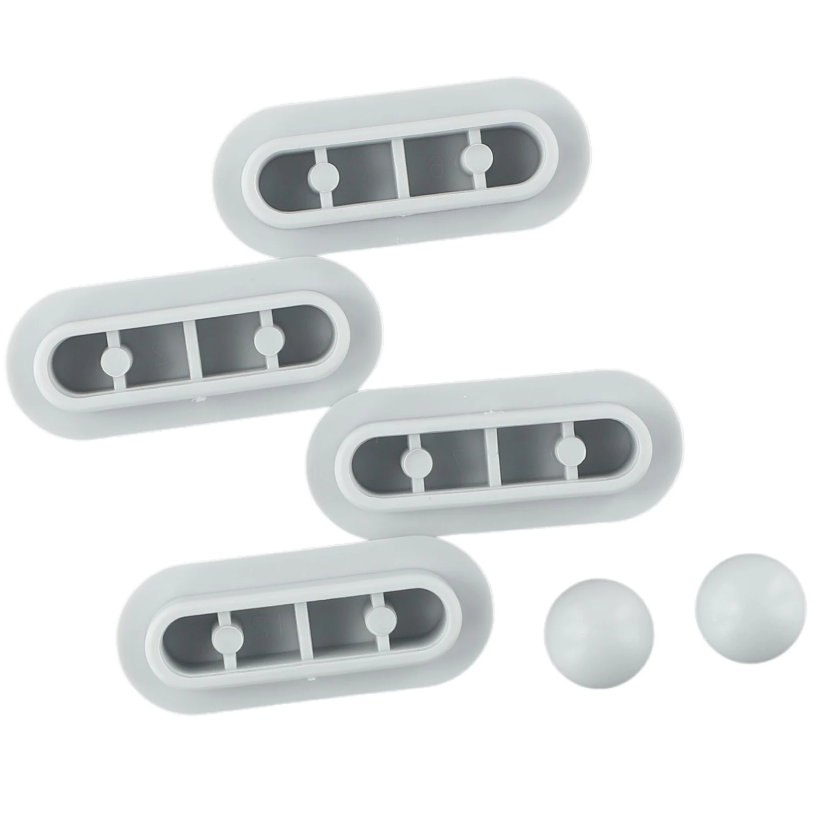 Toilet Lid Seat Top Cover Toilet Seat Shock-proof ers Rubber Pad Stop Bumpers Replacement For Pads Accessories Parts