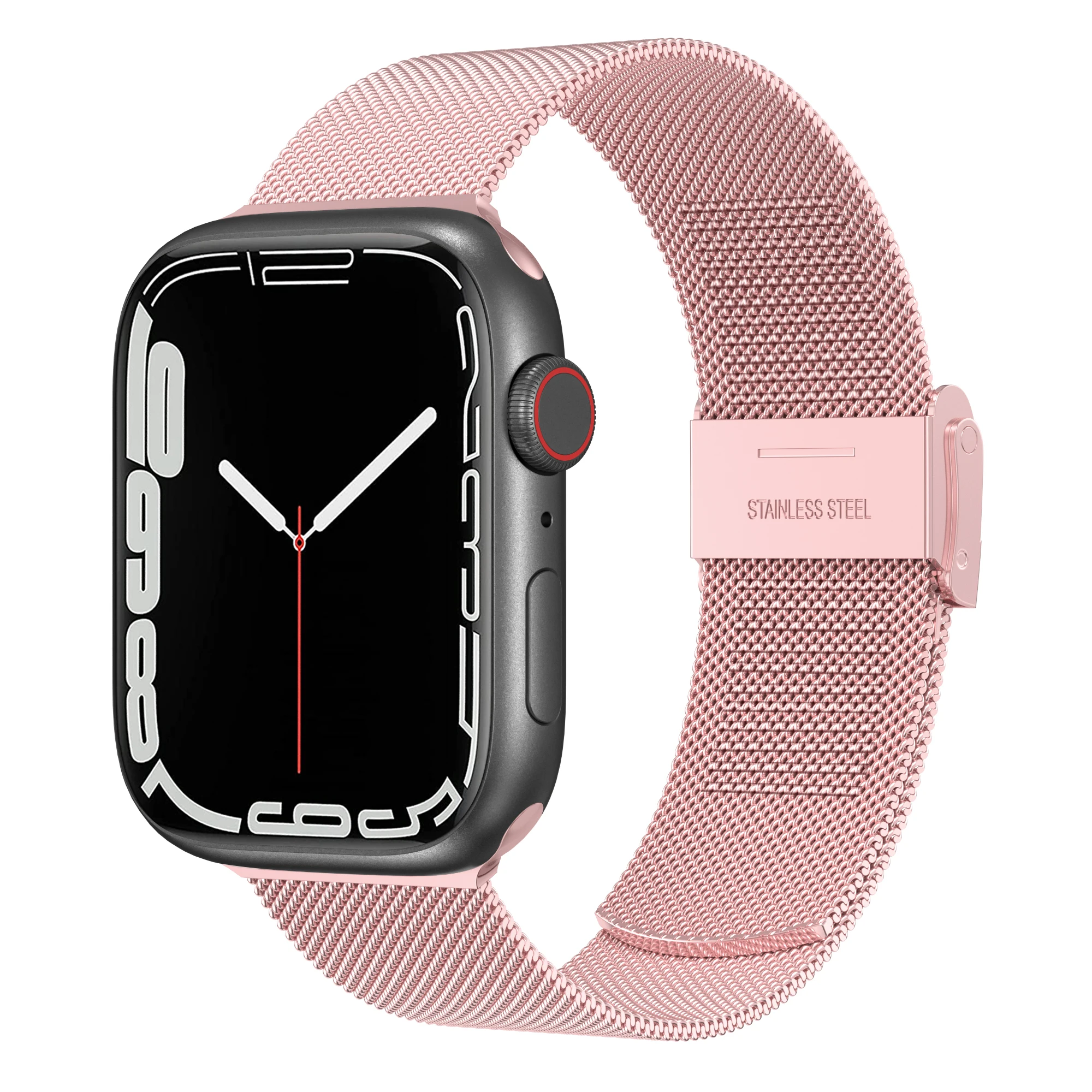 Stainless Steel Metal Strap for Apple Watch - Elegant Bracelet Band