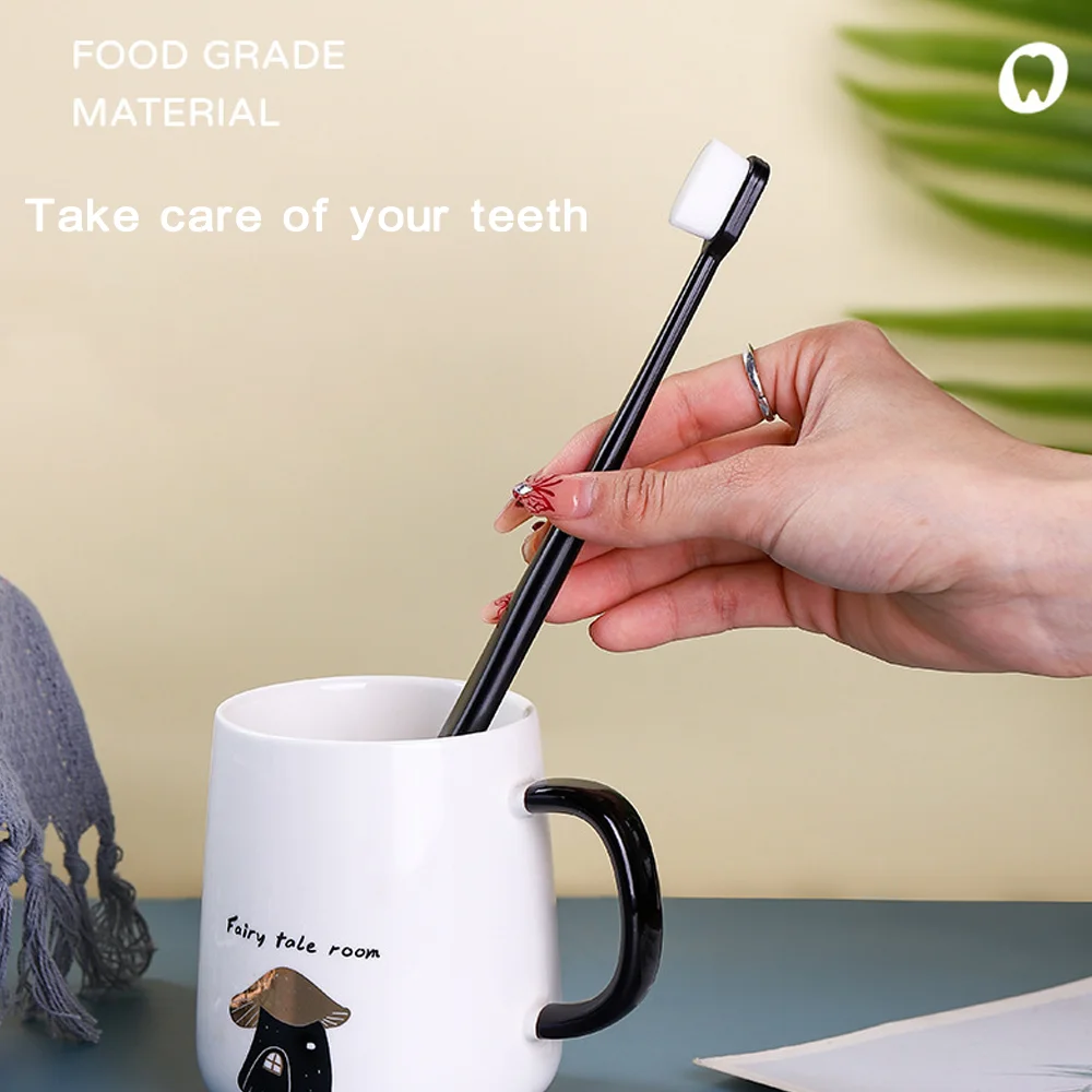 Manual Toothbrush With Soft Bristles For Sensitive Gums And Teeth_voghion.com