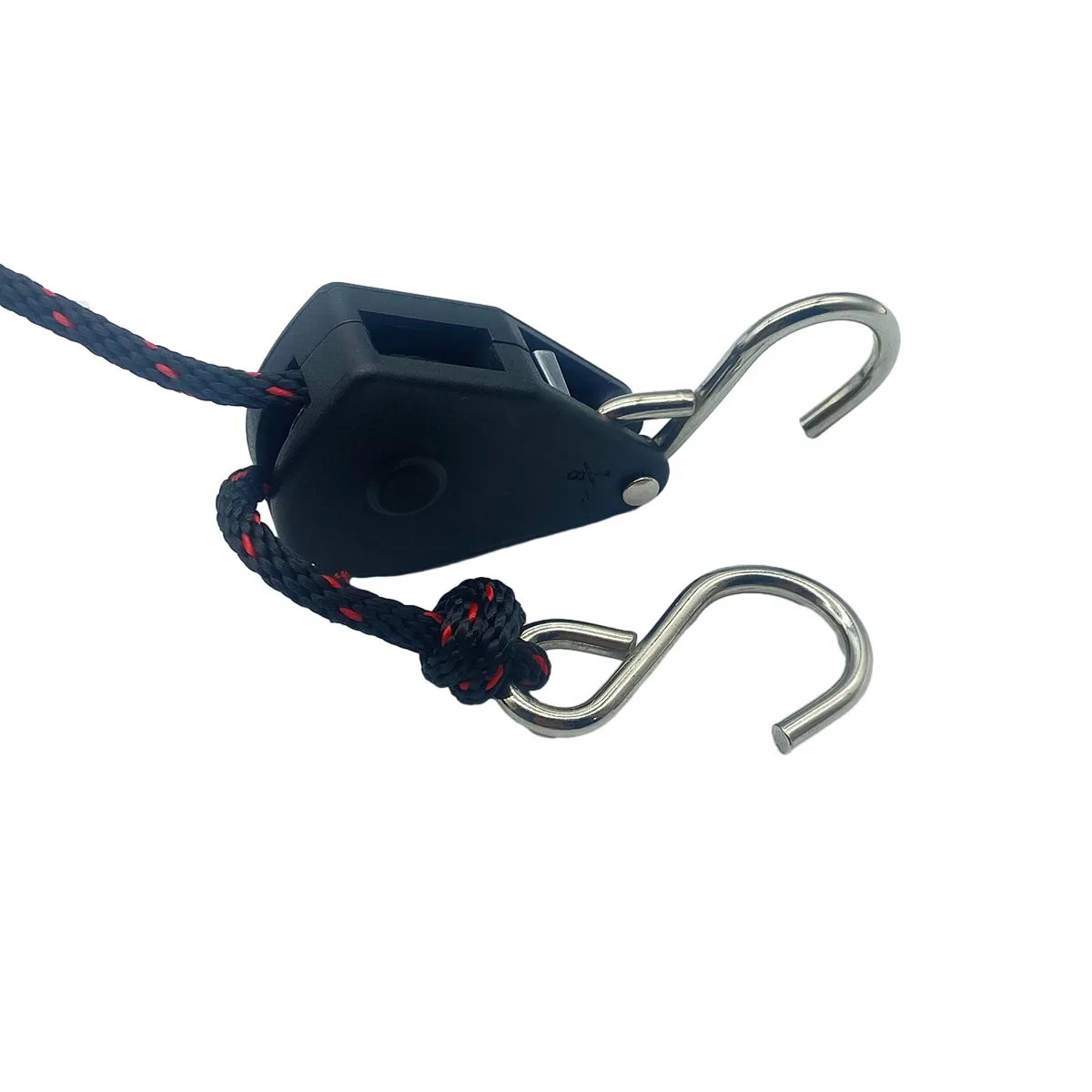 Tightening Tool Camping Tent Tie Down Rope Tightener Fastening Pulley Ratchet Hanger Awning Rope Hook Canopy Buckle