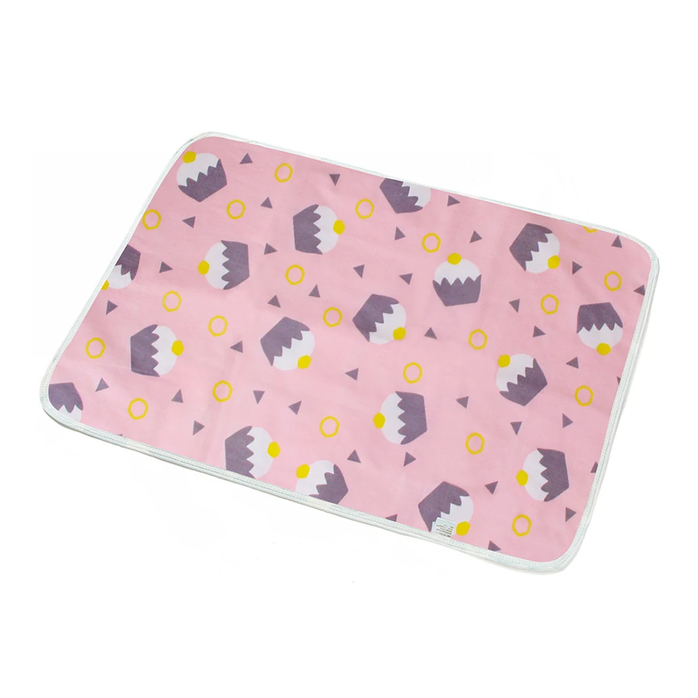 Washable Pet Pee Pad Rabbit Hamster Cartoon Reusable Easy-To-Clean Pee Pad Household Cotton Breathable Waterproof Training pet pee pads