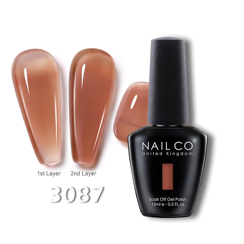 Jelly Gel Nail Polish 15ml - Translucent Hybrid Gel Enamel for Long-lasting Manicure