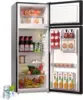 7.7 Cu.Ft Refrigerator with Freezer, Apartment Size Fridge with Top Freezer, 2 Doors,5 Settings Temperature Adjustable, 2