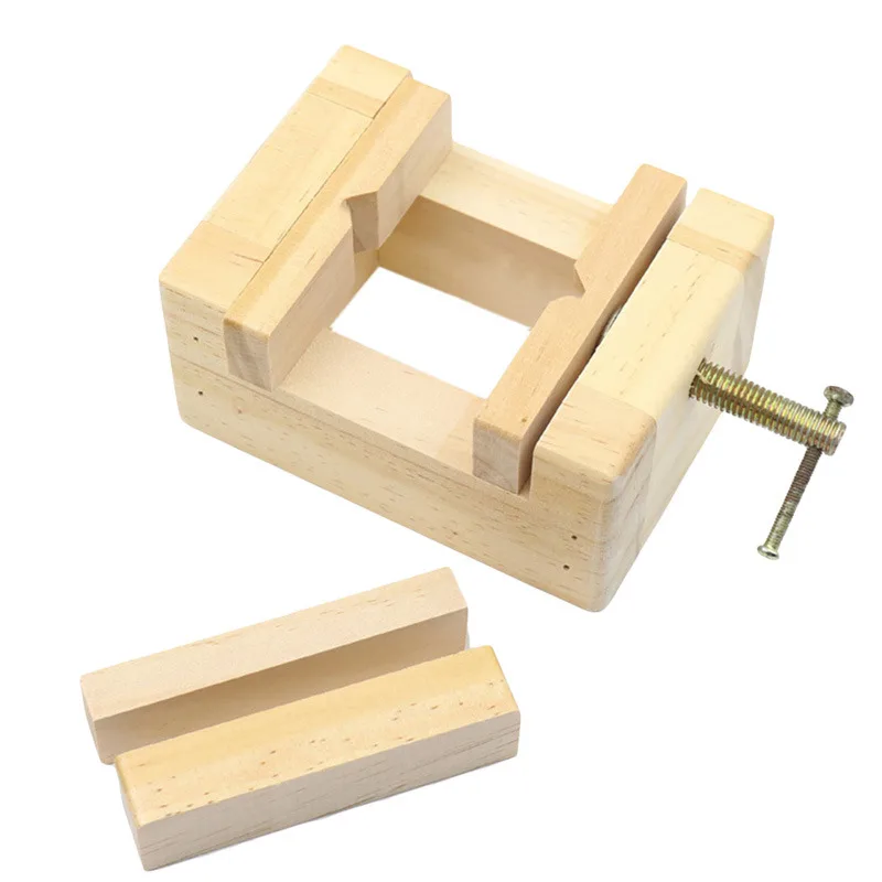 Carving Tool Wooden Flat Engraving Seal Stone Vise Mini Clamp-on Bench Vise