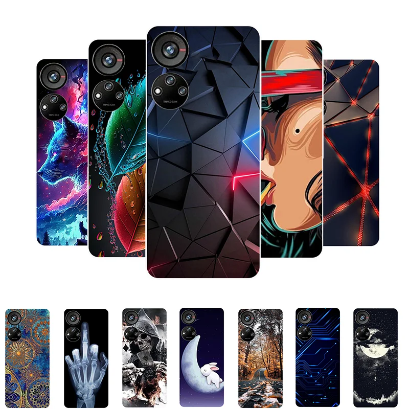 

For ZTE Axon 40 SE Case 9047 Silicone Back Cover Phone Case for ZTE Axon 40SE Axon40 SE Soft Case on ZTE Axon40SE Funda Cartoon