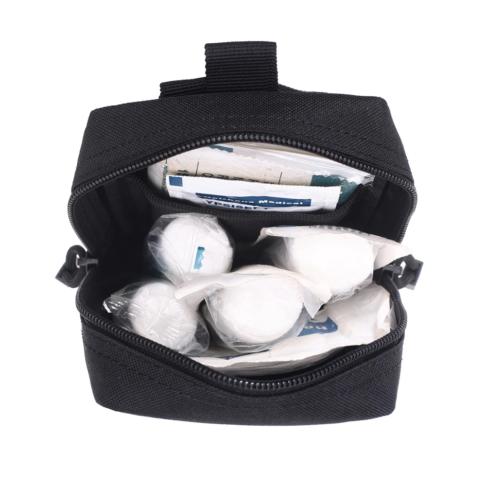 Tactical EDC Medical Molle Pouch +D Ring Buckle Hunting Tool Bag molle pouch