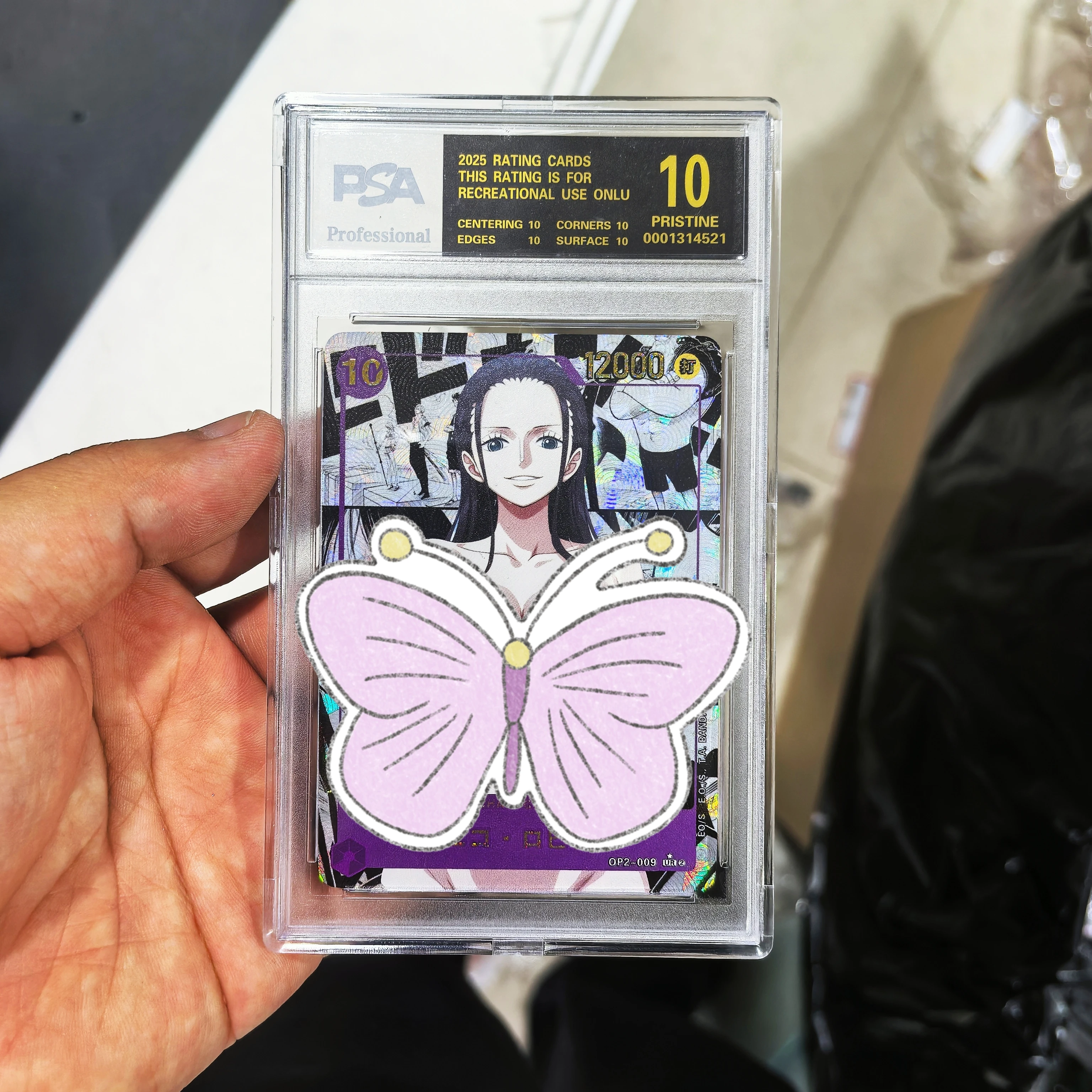 diy one piece opcg psa10 Self Control Collect Signature Trading