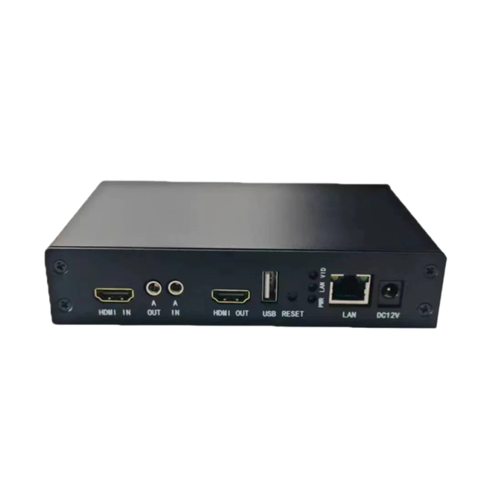 Iptv용 비디오 인코더, 4k 지지대 Iptv 모니터, Rtmp 지지대 Udisk Sd 카드 녹화, H264 Hdmi-Ip HD 인코더, H265