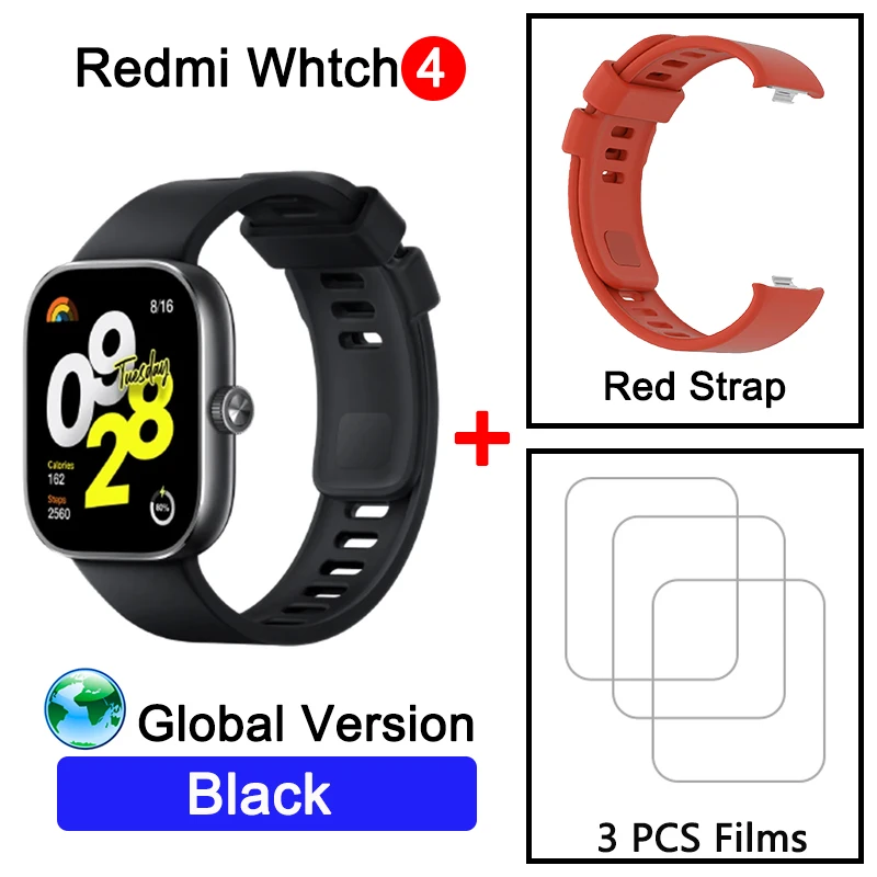 Black N Red Strap