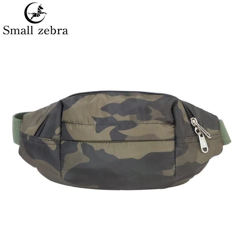 

Camo Fanny Pack for Women Waterproof Nylon Travel Shoulder Handbags Girl’s Chest Purses Multi-Functional Tactical Waist Pack