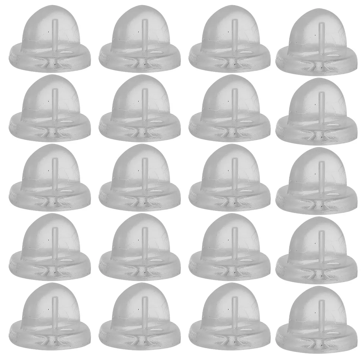 200개 나비 모양 배지 뒷면 클러치 핀, 라펠 핀, 타이 탭, 브로치, 네임 태그, DIY 공예 용품, 구리 스프링 패스너