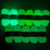 4mm 45meters Thick Yarn Glow in the Dark Polyester Luminous Chunky Yarn Colored Cloth Yarn for Hand Knitting Woven Bag Carpet DI 2