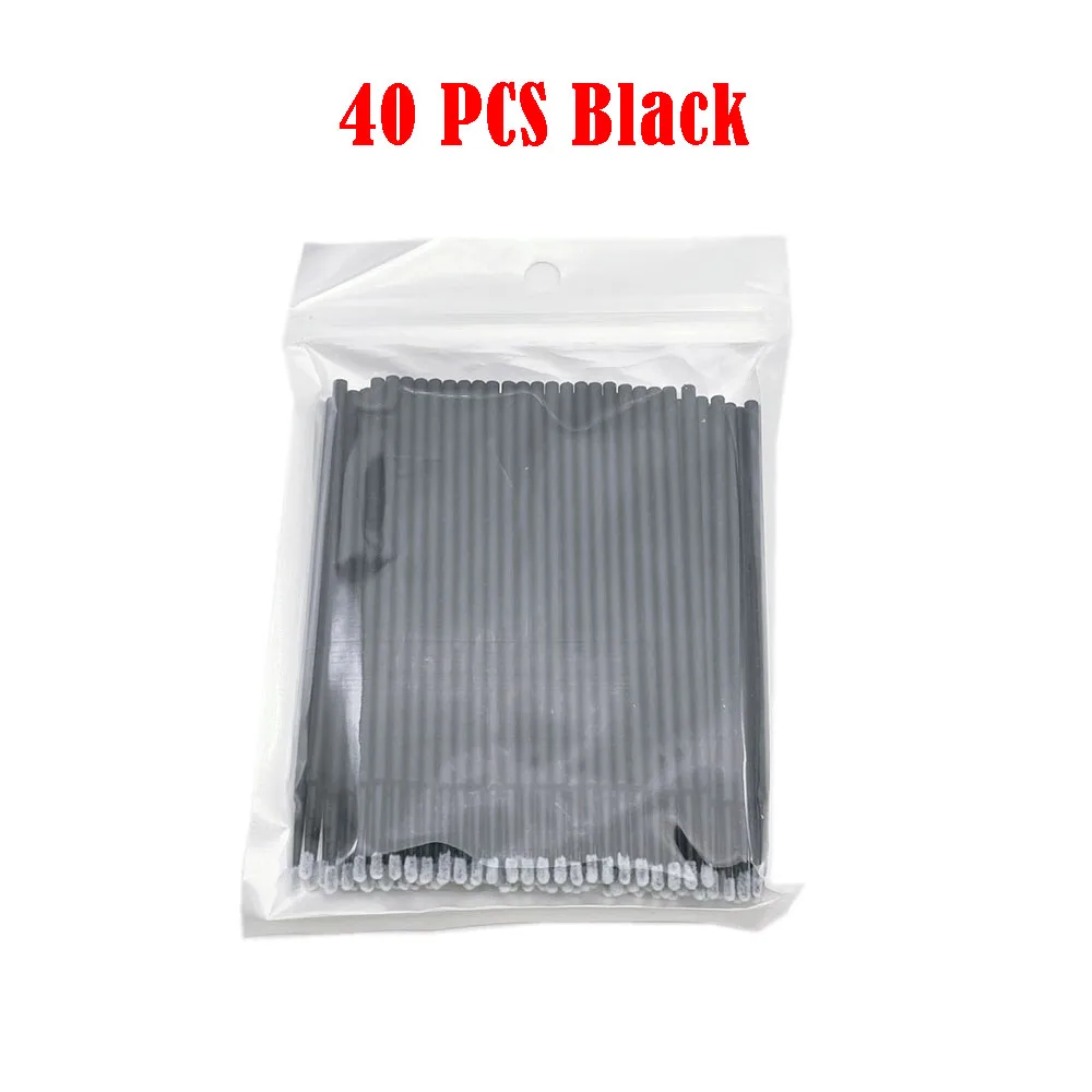 40PCS/Bottle Dental Disposable Micro Brushes Applicators Micro Brush Dentistry