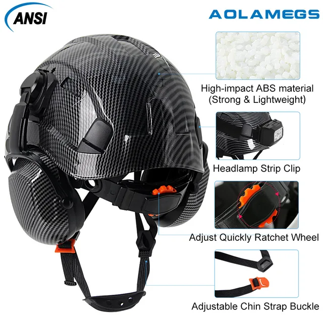 Carbon Fibre Hard Hat