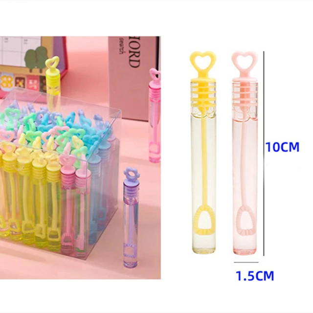 Mini jouet Tube vide à bulles mignonnes, 10 à 30 pièces, cadeaux d'anniversaire pour enfants, cadeaux scolaires, Souvenirs pour invités de mariage, récompenses Pinata pour enfants 3