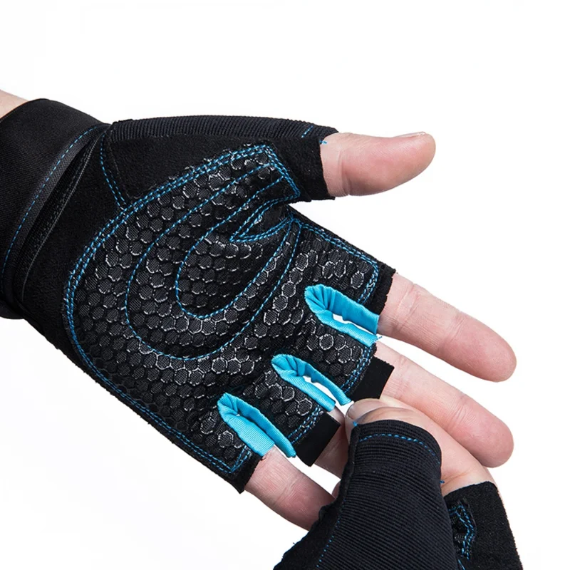 Description Picture 5 of itemGym Gloves Fitness Weight Lifting Gloves Body Building Training Sports Exercise Cycling Sport Workout Glove for Men Women M/L/XL