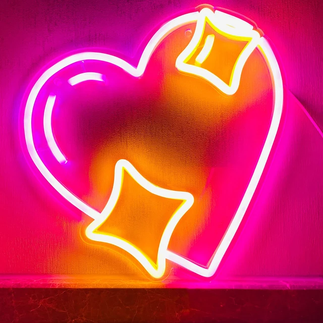 Melting Heart - Neon Sign - Neon Mama