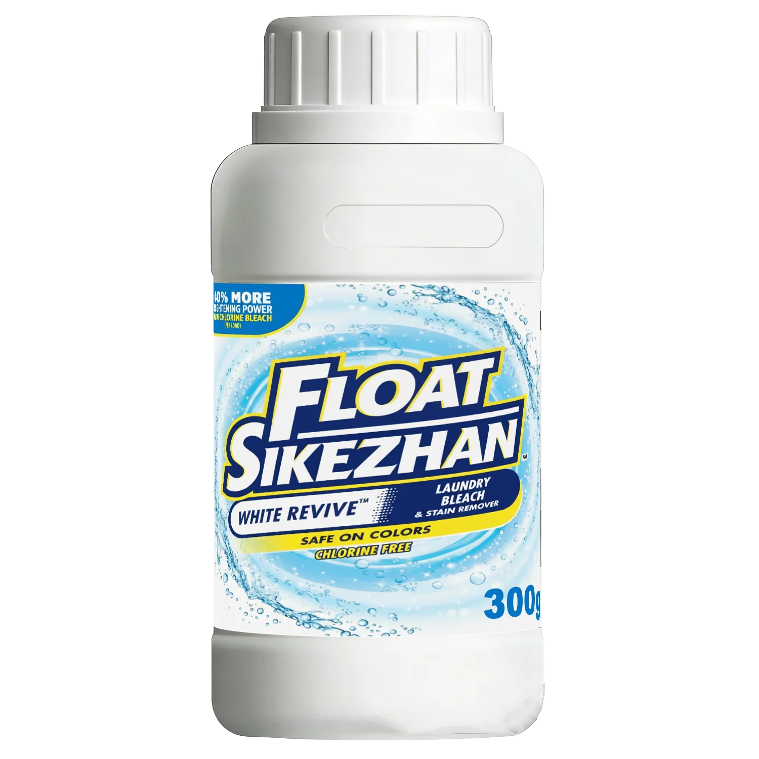 BrightBoost Laundry Whitener & Stain Remover Powder - 300g, Bleach-Free Formula for Brightening Whites & Eliminating Stubborn Stains