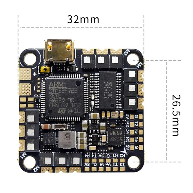 【Price Drop】F7-45A F722-45A AIO V2 Flight Controller for Advanced Drone Performance 1