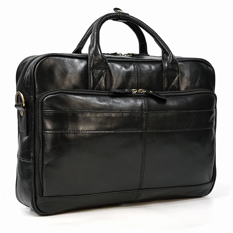 Laptop Bag 17 - Premium Leather (No. 1)