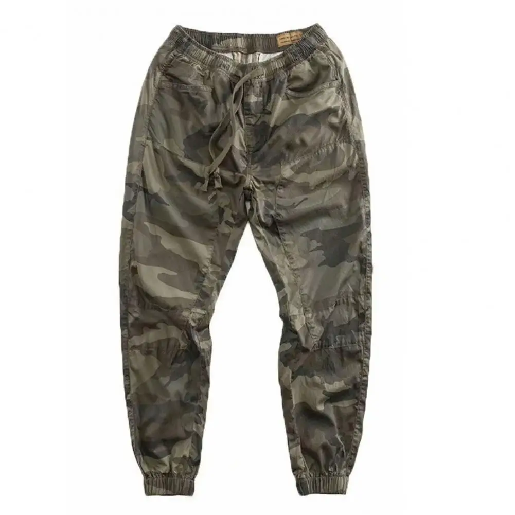 Men's Cargo Pants Summer Cotton Trousers Sweatpants Stretch Camouflage Casual Pants cargo Streetwear fashion pants