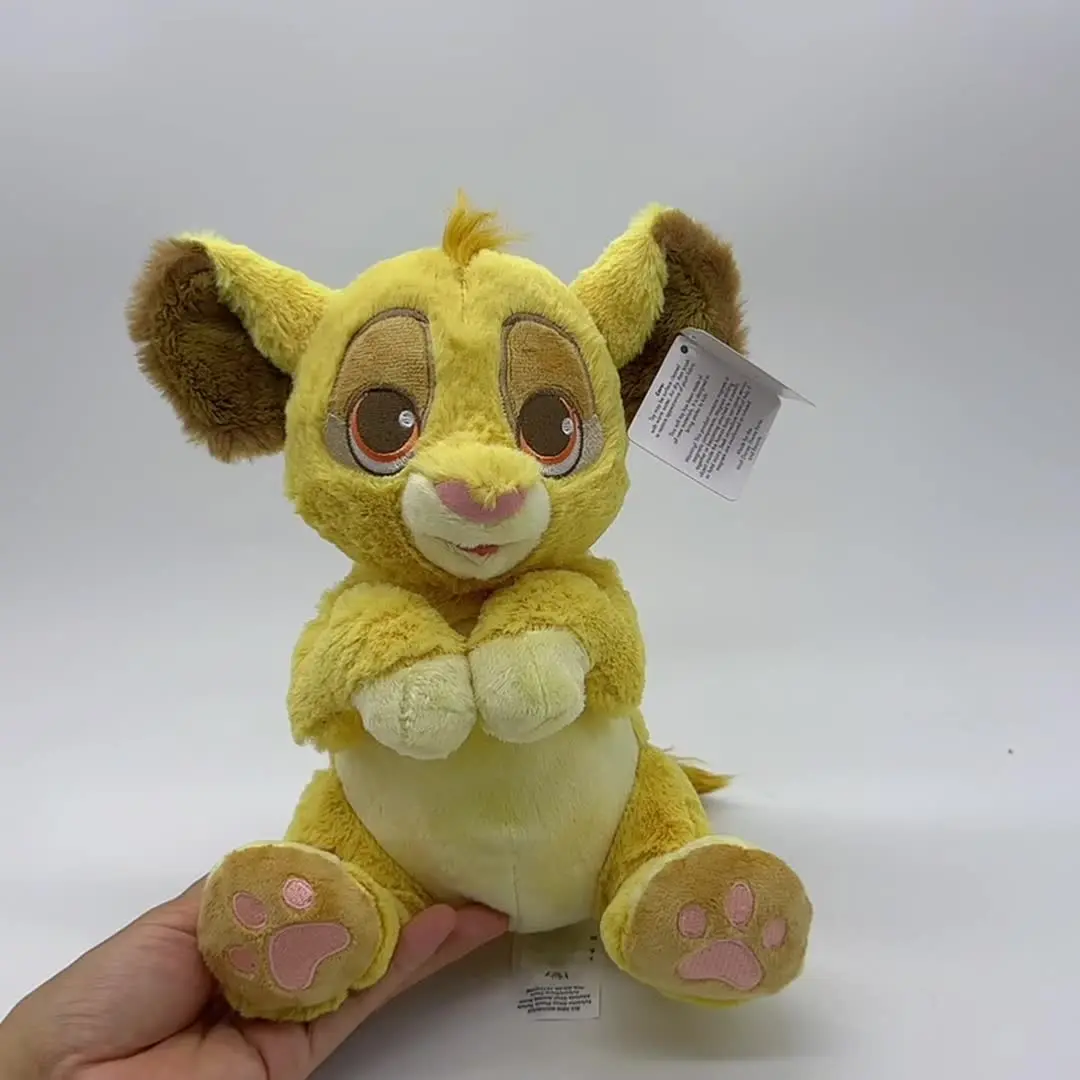 b　ライオンぬいぐるみ HANSA（ぬいぐるみ） BH6362 ホワイトライオン 仔 HANSA ほわい