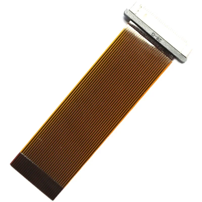 Audio Cable FFC FPC Yellow Flat Flexible Cable 0.5mm Pitch 6P/8P/10P/18P/24P/30P/34P/40P/50P/60P/68P/80Pin LCD Screen Line