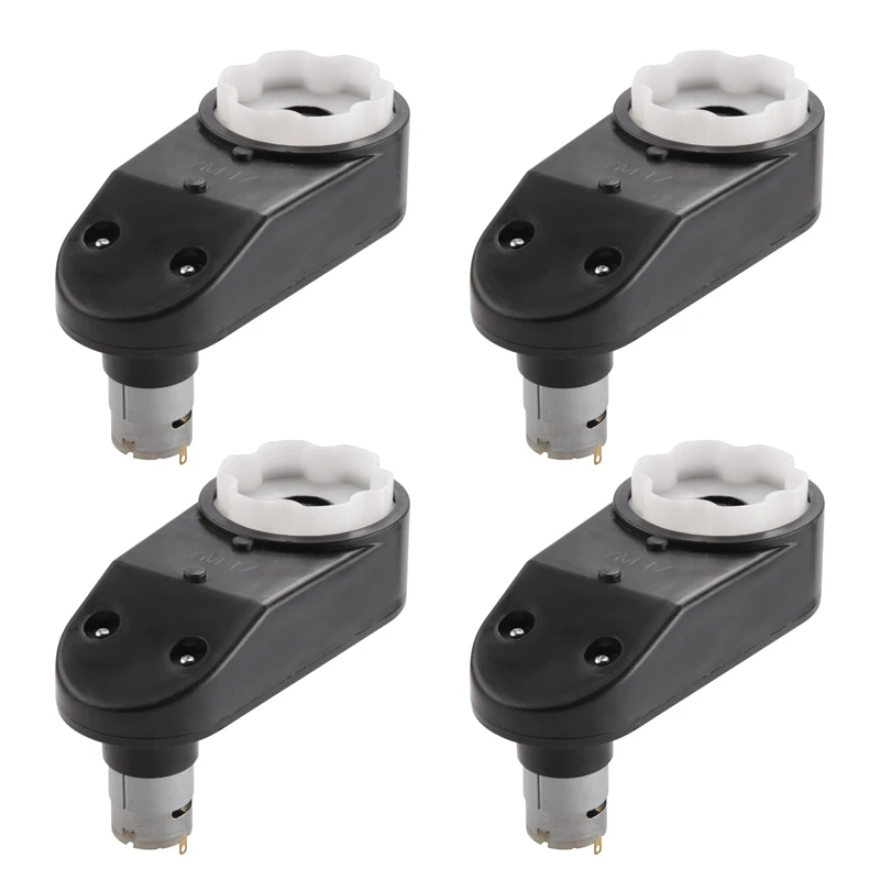 4X RS390 Electric Motor Gearbox 12V 15000RPM Car DC Motor Gear Box For Kids Electric Off-Road Vehicle Car Toy
