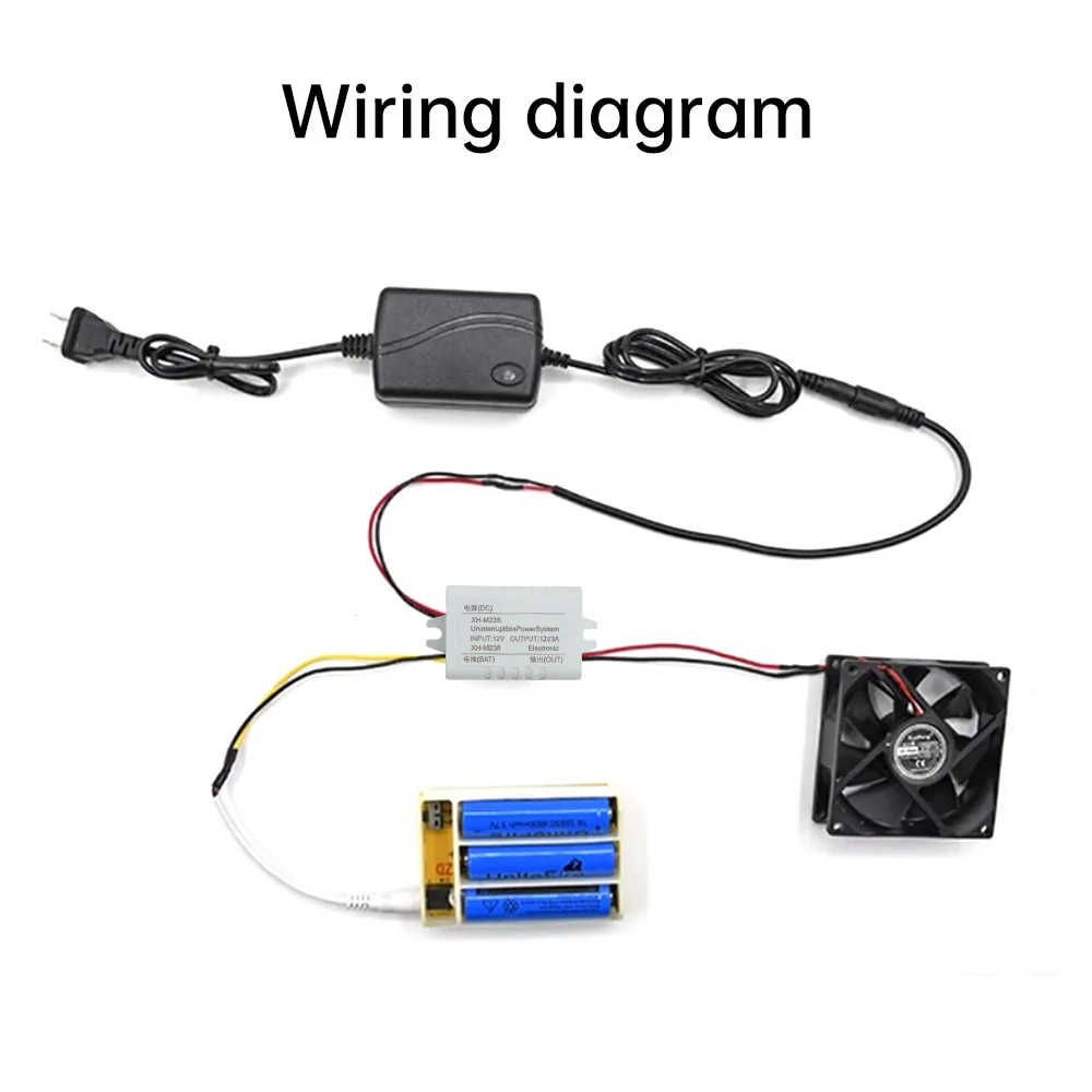 DC12V XH-M238 UPS Uninterruptible Emergency Power Supply Module UPS Controller Emergency Power Automatic Switching Board