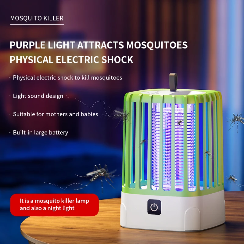 Electric Shock Mosquito Killing Light Outdoor Campe Portable USB Mosquito Catching Light Indoor Repellent mosquito killer lamp,mosquito lamp