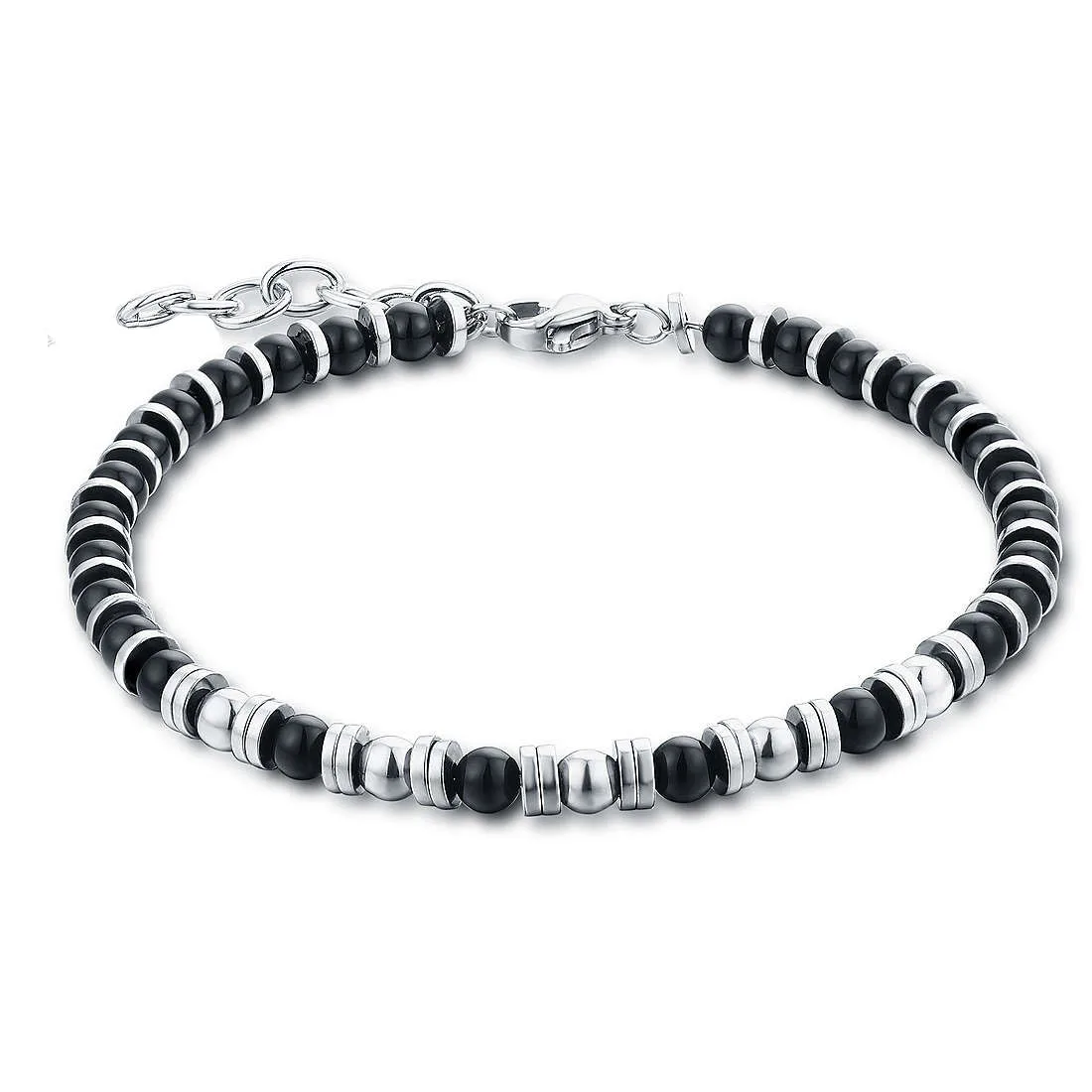 

2022 модные новые простые браслеты на удачу ручной работы для мужчин оникс каменные бусины браслет стильные ювелирные изделия подарок мужские браслеты