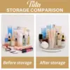 Makeup Brush Holder Organizer 360-Degree Rotating Multi-Functional Pen Holder Multi-Purpose Desktop Stationary Organizer 5
