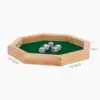 Professional Tray, Includes Premium Wooden 5 Six-Sided for Family , Games, Tabletop RPGs & Math Activities 6