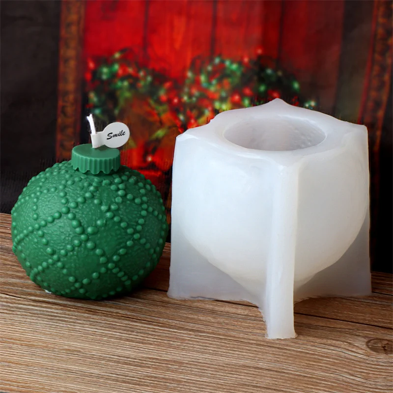 Stampi Per Orecchini In Silicone Natale Fai Da Te - 4 Pezzi Con Tema Alce, Pupazzo Di Neve E Campana - Foro Passante Per Ciondoli E Collane - 3