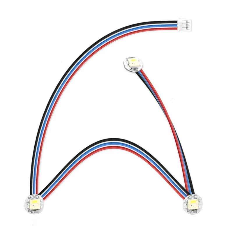 Voron 2.4 스텔스버너용 완전 조립 LED, 3 RGBW 미니 단추 LED U4LD