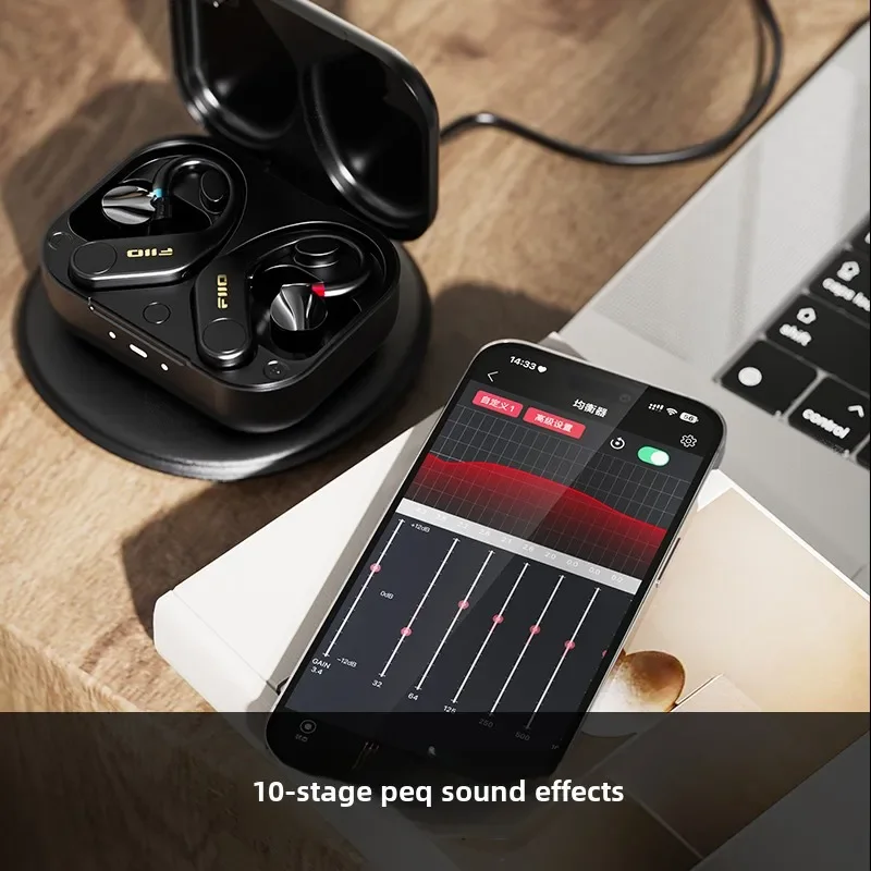 FiiO UTWS5 2025 2pin/MMCX Bluetooth イヤホンワイヤレスイヤーフック