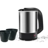 Mini Electric Kettle Tea Coffee Stainless Steel 1000W Portable Travel Water Boiler Pot 0.5L For Hotel Family Trip 1