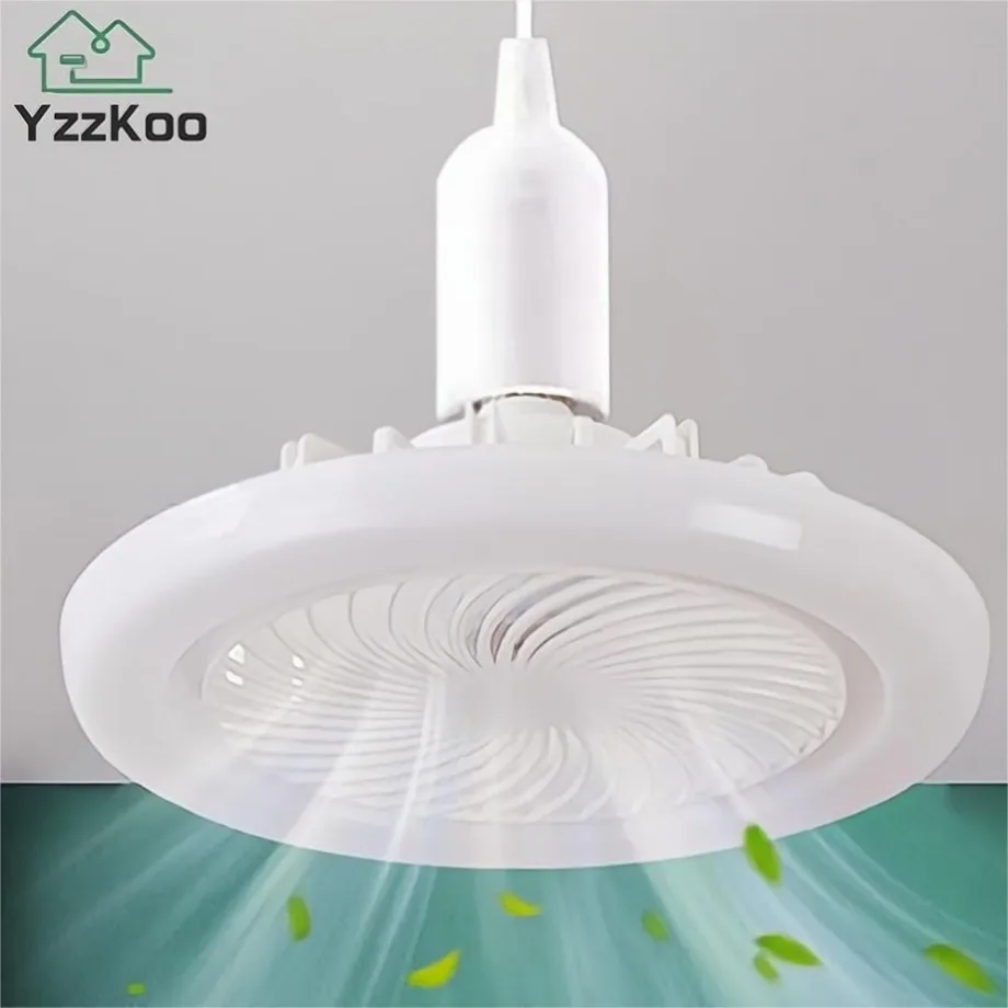 

30W Ceiling Fan With Lighting Lamp Electric Fan E27 Converter Base With Remote Control For Bedroom Living Silent AC85V-265V