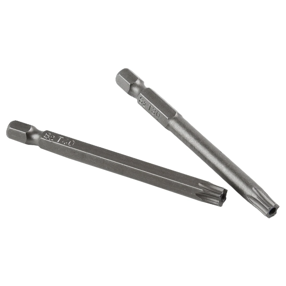 

2022 Brand New Factory Workshop Screwdriver Bit Hex Bit Security Set Torx Type Accessories Extra Long Head 75MM