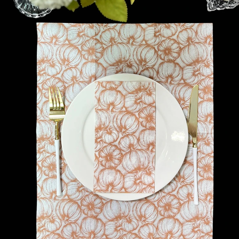 Assiette Automne Assiettes Et Serviettes De Table De Thanksgiving Fournitures Serviette Automne Assiette Automne Assiettes Et Serviettes De Table De Thanksgiving Fournitures Serviette Automne