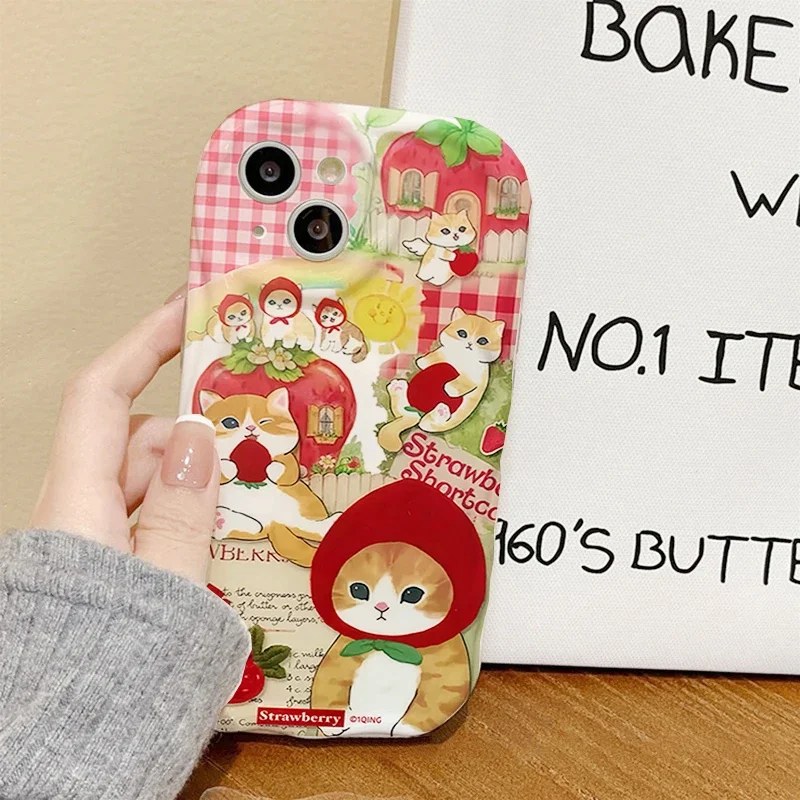 Cute Style Black Cat Design Phone Case