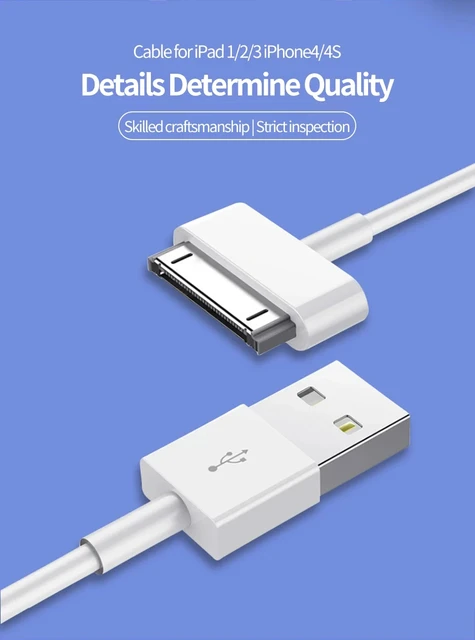 Iphone 4s Nuovo Adattatore Da 8 Pin A 30 Pin Per IPhone 4/4S E IPod Touch 4 - Cavo Carica E Sincronizzazione Adattatore Carica Apple - Foto 12