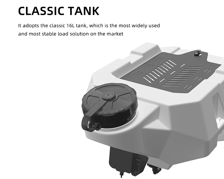EFT E620P 20L Agriculture Drone. the classic 16L tank is the most widely used and most stable load solution on the market