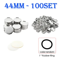 Multi-Size Badge Maker Interchangeable Die Set (100pcs 44mm metal)