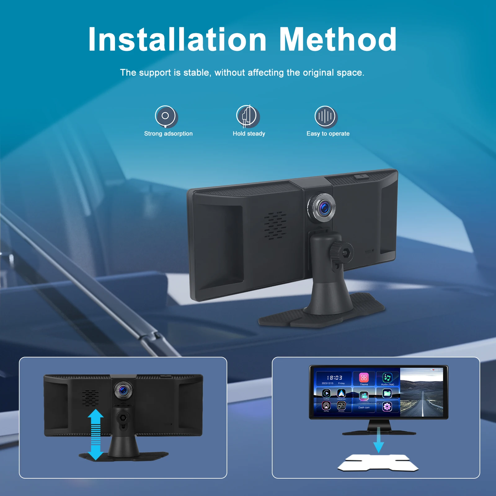 Podofo  ī޶ ADAS ڵ  ī÷, ȵ̵ ڵ IPS , ÷, ȵ̵ ĳƮ  , 11.3 ġ 2.5D DVR, 4K