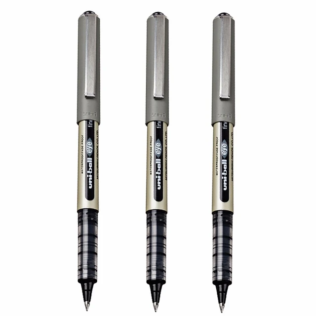 Bolígrafos de Gel UNI de 3 piezas, bolígrafo de secado rápido a prueba de  agua, bolígrafo de firma para oficina de negocios, examen de estudiante,  suministros escolares de 0,7mm - AliExpress