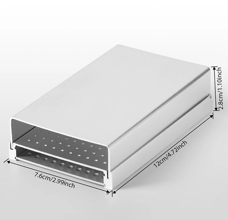 86/152 Löcher AZDENT Dentalbohrer-Halter Bohrer-Reinigungsständer Box Etui Autoklavierbar Aluminium Sterilisierbar für FG RA Bohrer Zahnmedizin – Detail 15