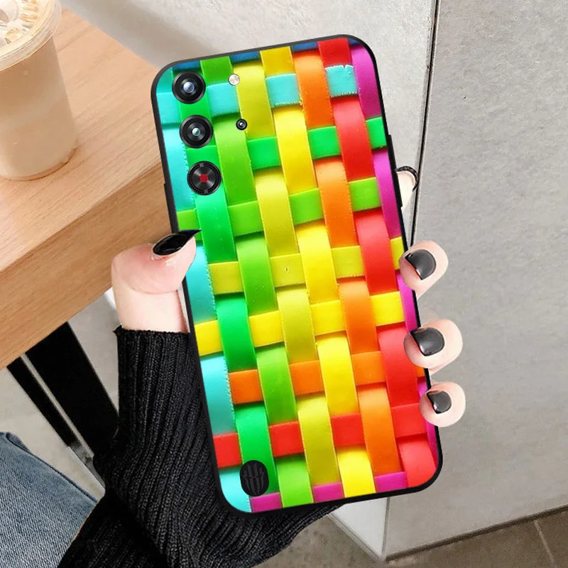 Luxury Shockproof Silicone Case for Red Magic 10 Pro - Fashionable Soft TPU Shell Cover