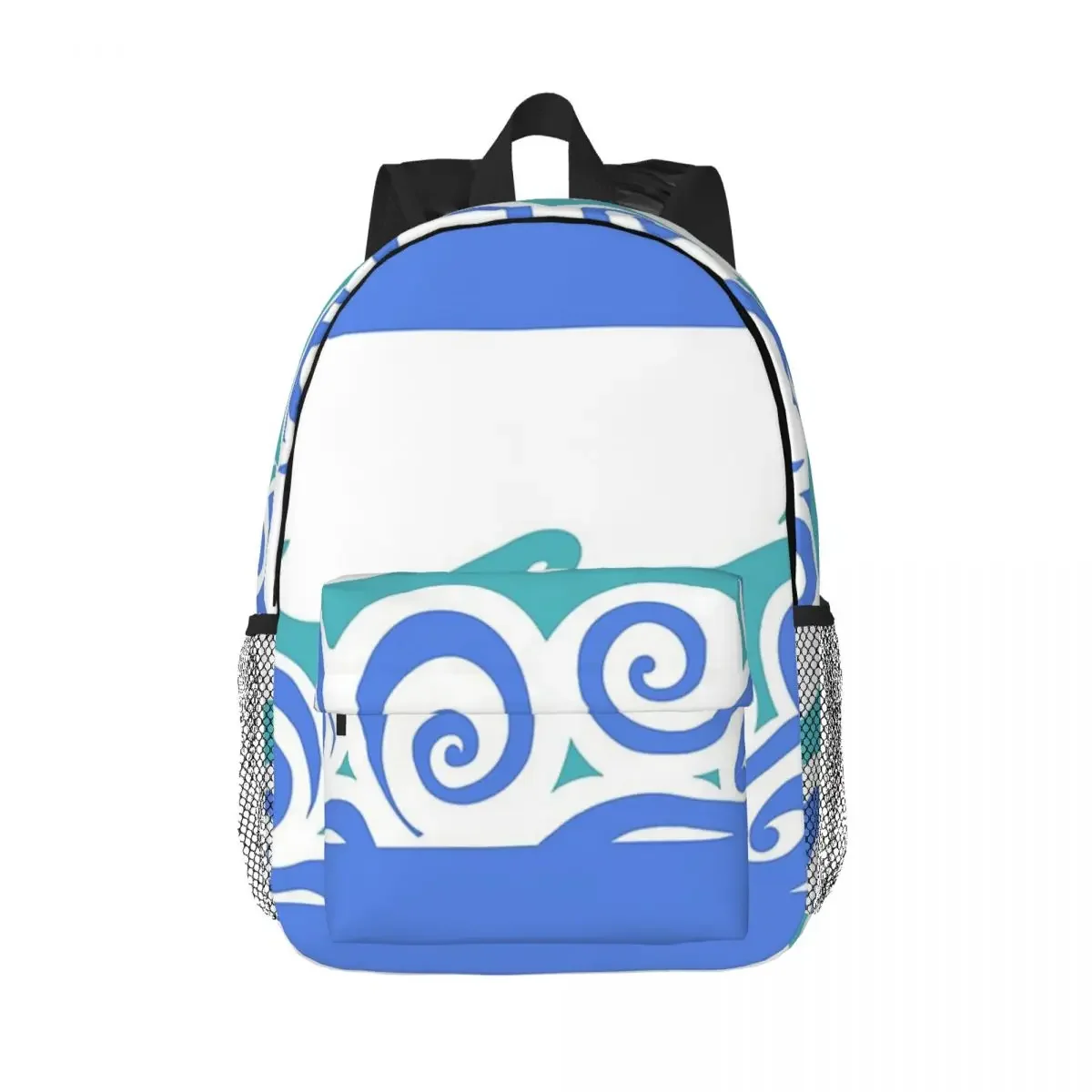 

Blue Waves Ocean Backpacks Boys Girls Bookbag Fashion Students School Bags Laptop Rucksack Shoulder Bag Large Capacity
