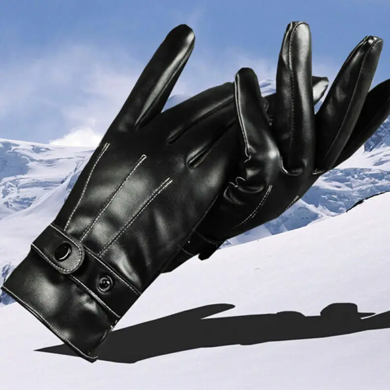 Winter Warm Gloves Outdoor Windproof Gloves Thicken Warm Mittens Touch Screen Unisex Men Sports Cycling Glove